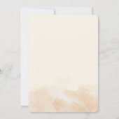 ツーリトルカンプキンオンウェイ秋ツインズベビーシャワー 招待状 (裏面)