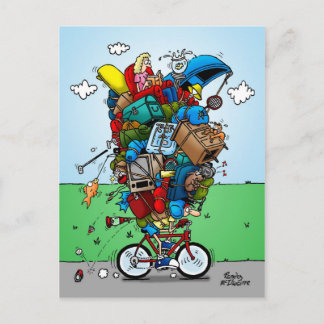 ツーリングバイクハガキ ポストカード