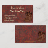 ツーリングフェイクレザーラングラースタイルVII 名刺 (正面/裏面)