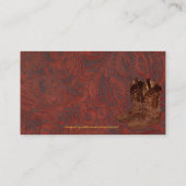 ツーリングフェイクレザーラングラースタイルVII 名刺 (裏面)