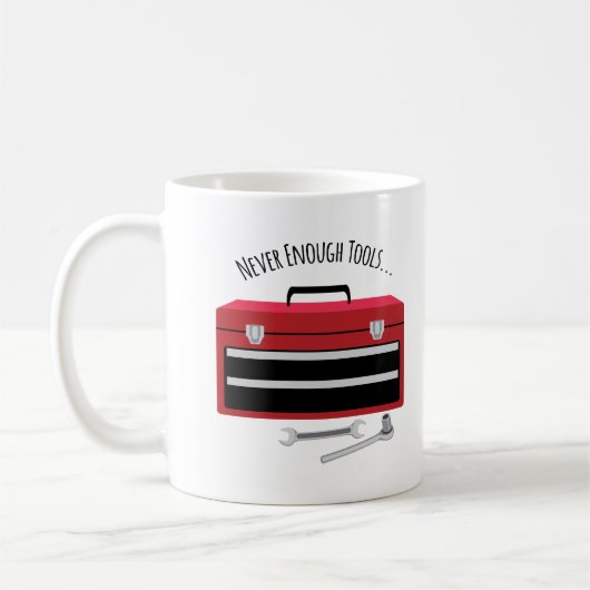 ツールが足りない コーヒーマグカップ (左)