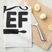 ツールすごい付きシェフキッチンエプロン キッチンタオル (四つ折り)