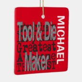 ツールとダイメーカー超並立カスタム セラミックオーナメント (右)