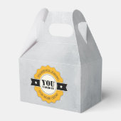 ツールと建築をテーマにしたパーティーのお気に入りボックス フェイバーボックス (正面サイド)