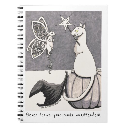 ツールを使用しな離れい無人スパイラル·ノートブック ノートブック (正面)