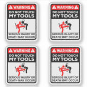 ツールをtouchしない シール (正面)