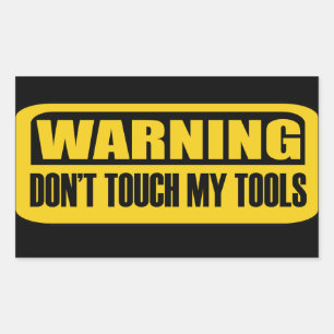 ツールをtouchしない 長方形シール