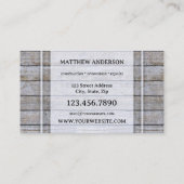 ツールウッド建築リノベーション 名刺 (裏面)