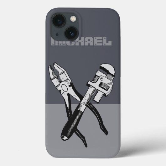 ツールカスタムモノグラムケース Case-Mate iPhoneケース (裏面)