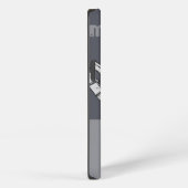 ツールカスタムモノグラムケース iPhoneケース (右側面)