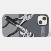 ツールカスタムモノグラムケース iPhoneケース (裏面横)