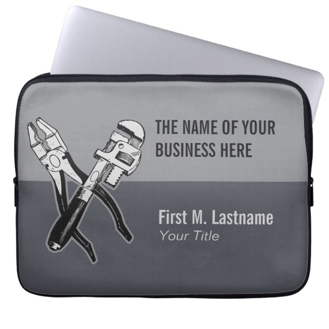ツールカスタムラップトップスリーブ ラップトップスリーブ (正面)