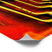 ツールスパナガレージバイク車の固定 ポスター (角)