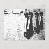 ツールスパナ機械工業感じ ポストカード (正面)