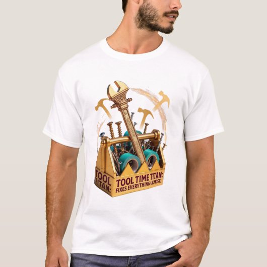 ツールタイムの覇王Tシャツ、パパへの面白いギフト Tシャツ (正面)