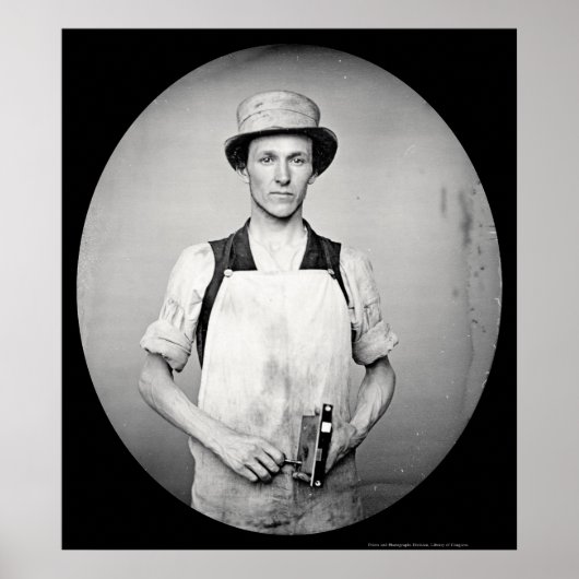 ツールダゲレオタイプ付きロックスミス1852 ポスター (正面)