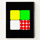 ツールドフランスエルセイ3ブラック ノートブック (裏面)