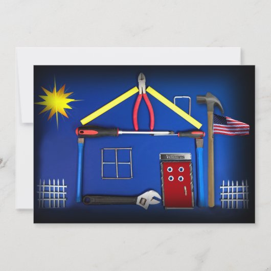 ツールハウスオープンハウス - ベテランたち 招待状 (正面)