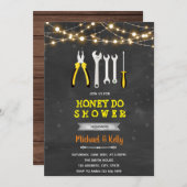 ツールハニーお風呂招待状 招待状 (正面/裏面)