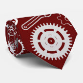 ツールパターン01.b DRed BG ネクタイ (ロール)