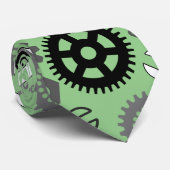 ツールパターン01.b L緑BG ネクタイ (ロール)
