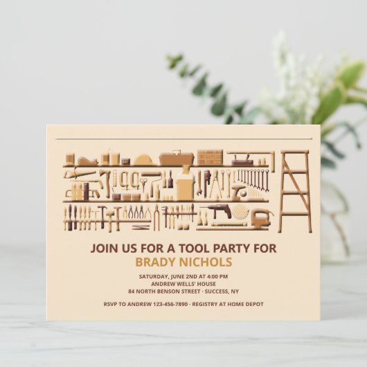 ツールベンチ 招待状 (スタンド正面)