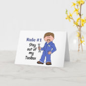 ツールボックスから離れる カード (黄色い花)