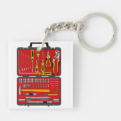ツールボックスのツール キーホルダー (裏面)