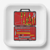 ツールボックスのツール ペーパープレート (正面)