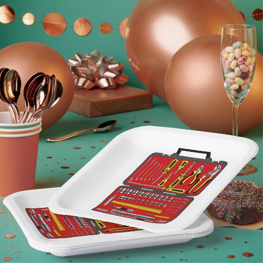 ツールボックスのツール ペーパープレート