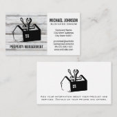 ツールボックス |ハードウェア大工 名刺 (正面/裏面)