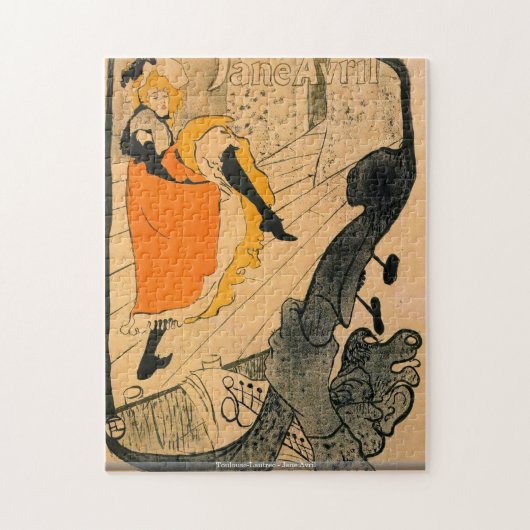 ツールーズLautrec -ジェーンAvrilのパズル ジグソーパズル (縦)