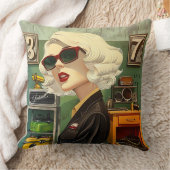 ツール時間ブロンド クッション (ブランケット)