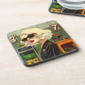 ツール時間ブロンド コースター (左側)