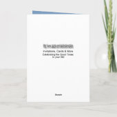 ツール父の日のグリーティングカード カード (裏面)