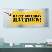 ツール誕生日パーティバナー 横断幕 (トレードショー)