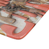 [ツール]アンティーク素朴[Red Man]ツール カッティングボード (角)