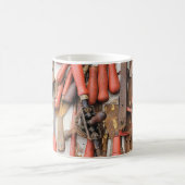 [ツール]アンティーク素朴[Red Man]ツール コーヒーマグカップ (中央)