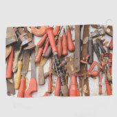 [ツール]アンティーク素朴[Red Man]ツール ゴルフタオル (横)