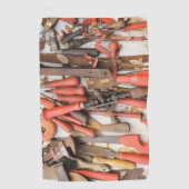 [ツール]アンティーク素朴[Red Man]ツール ゴルフタオル (正面)