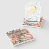 [ツール]アンティーク素朴[Red Man]ツール ストーンコースター (横)