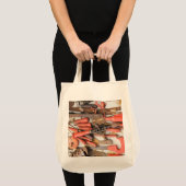 [ツール]アンティーク素朴[Red Man]ツール トートバッグ (正面(商品))