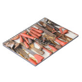 [ツール]アンティーク素朴[Red Man]ツール ノートブック (左側)