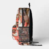 [ツール]アンティーク素朴[Red Man]ツール プリントバックパック (右)