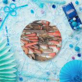 [ツール]アンティーク素朴[Red Man]ツール ペーパープレート (パーティー)