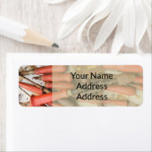 [ツール]アンティーク素朴[Red Man]ツール ラベル (インサイチュ)