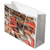 [ツール]アンティーク素朴[Red Man]ツール ラージペーパーバッグ (正面アングル)