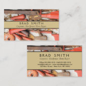 [ツール]アンティーク素朴[Red Man]ツール 名刺 (正面/裏面)