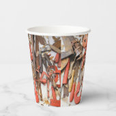 [ツール]アンティーク素朴[Red Man]ツール 紙コップ (裏面)