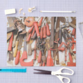 [ツール]アンティーク素朴[Red Man]ツール 薄葉紙 (クラフト)